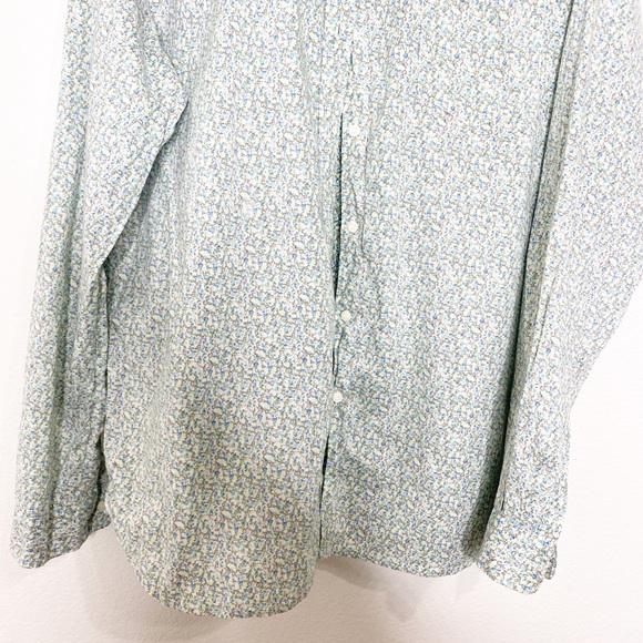 Birds of Paradis by Trovata button down shirt - size L - Picture 6 of 7
